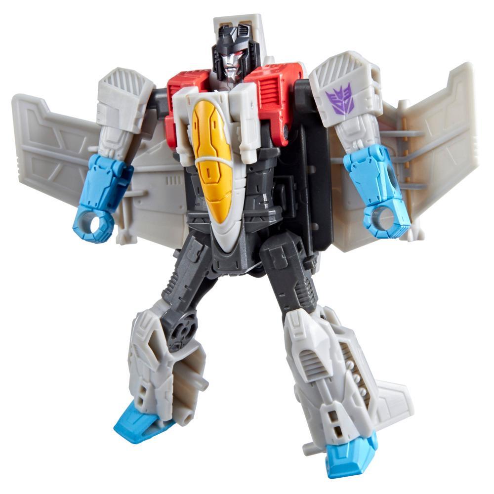Transformers CYBERWORLD Cyber Changers Starscream Action Figure - Image 6