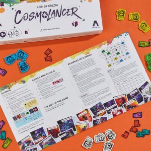 Cosmolancer Board Game  A Strategy Game by Reiner Knizia  Ages 9 and Up  2 to 4 Players  30 Mins  Family Games for Kids Teens and Adults