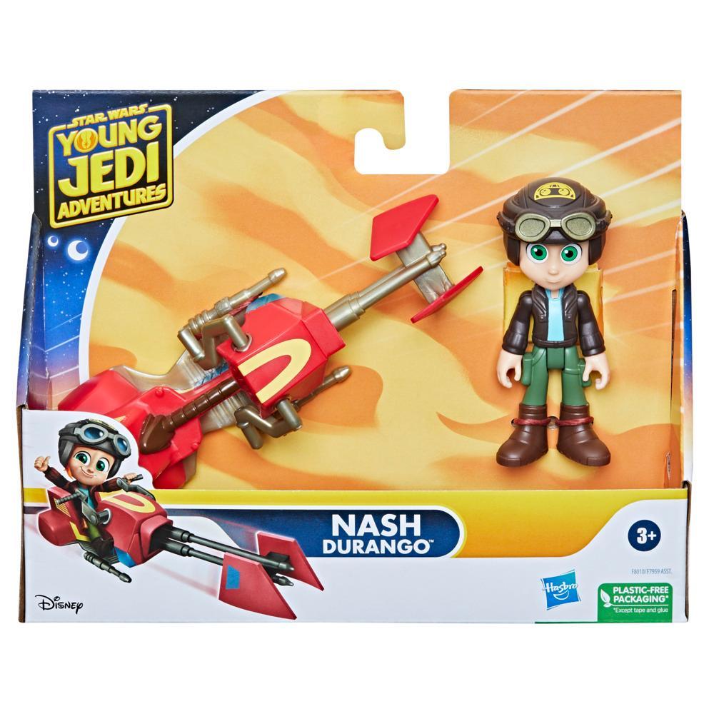 Star Wars Nash Durango Figure Speeder Bike Star Wars Toys Preschool Toys 4-Scale - Image 2