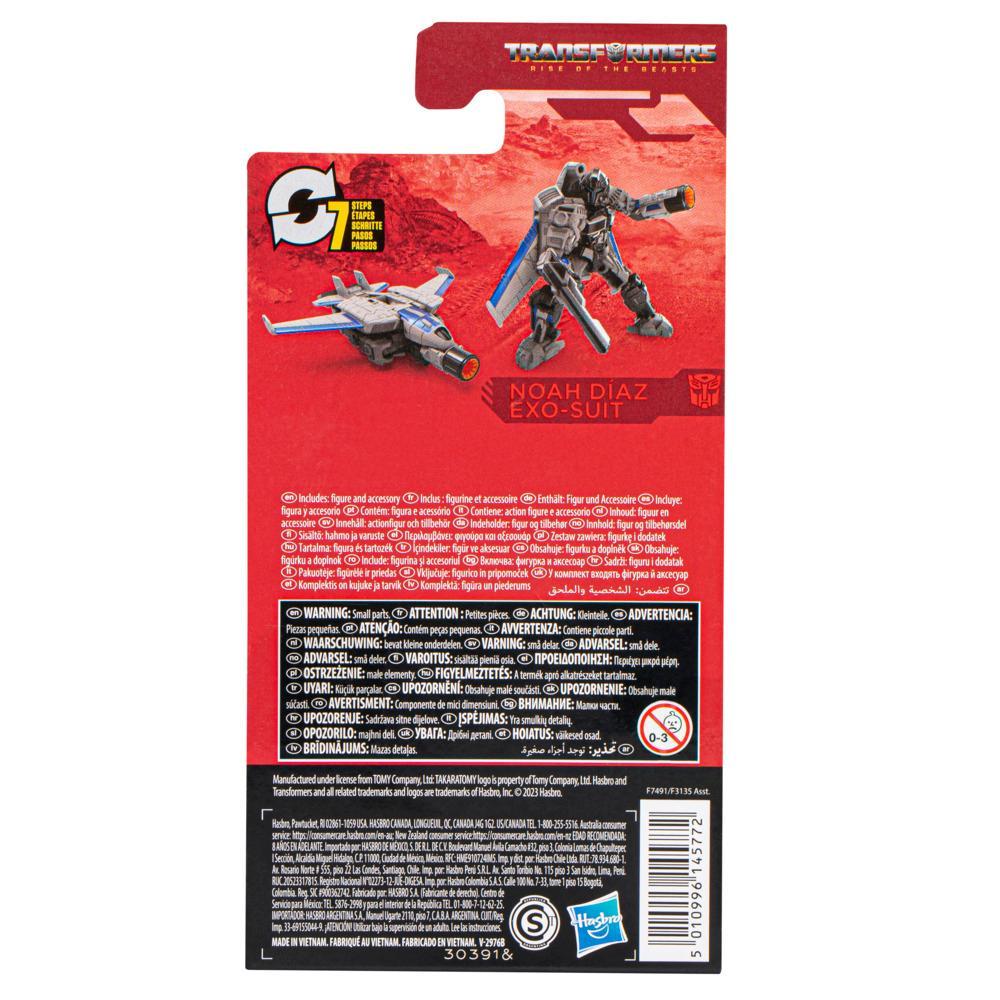 Transformers Studio Series Core Transformers Rise of the Beasts Noah D??az Exo-Suit Action Figure 35 - Image 3