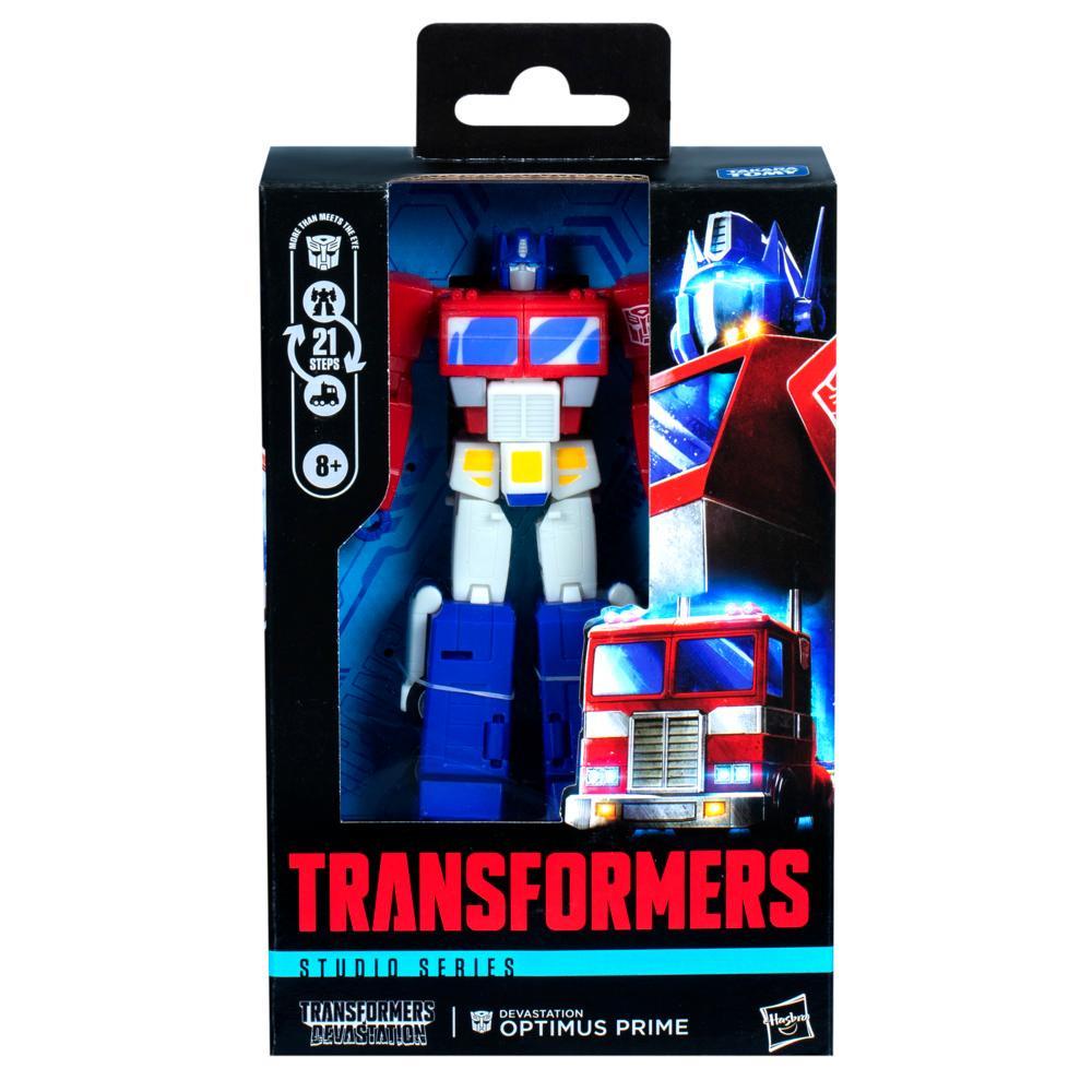 Transformers Studio Series Deluxe Class Transformers Devastation Optimus Prime Action Figure - Image 2