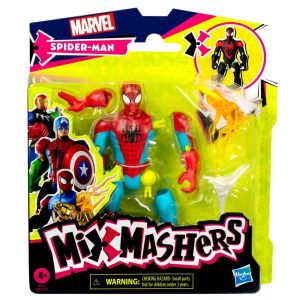 MixMashers Marvel Spider-Man Mix-And-Match Action Figure  Accessories