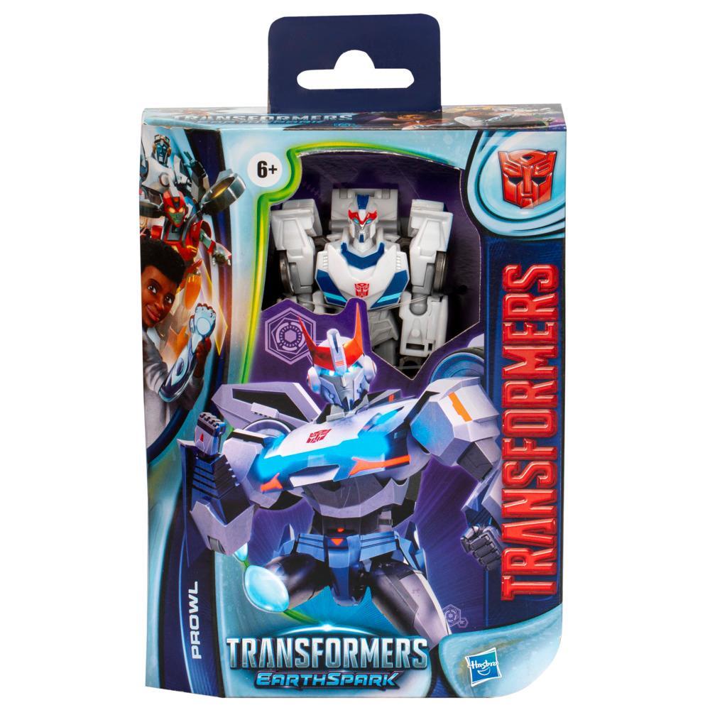 Transformers Toys EarthSpark Deluxe Class Prowl 5 Action Figure Interactive Toys for 6 - Image 2