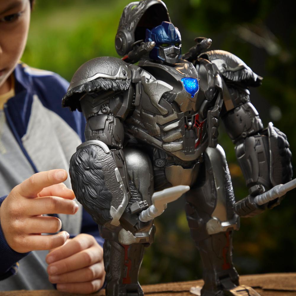 Transformers Rise of the Beasts Command Convert Animatronic Optimus Primal Toy 125 - Image 9