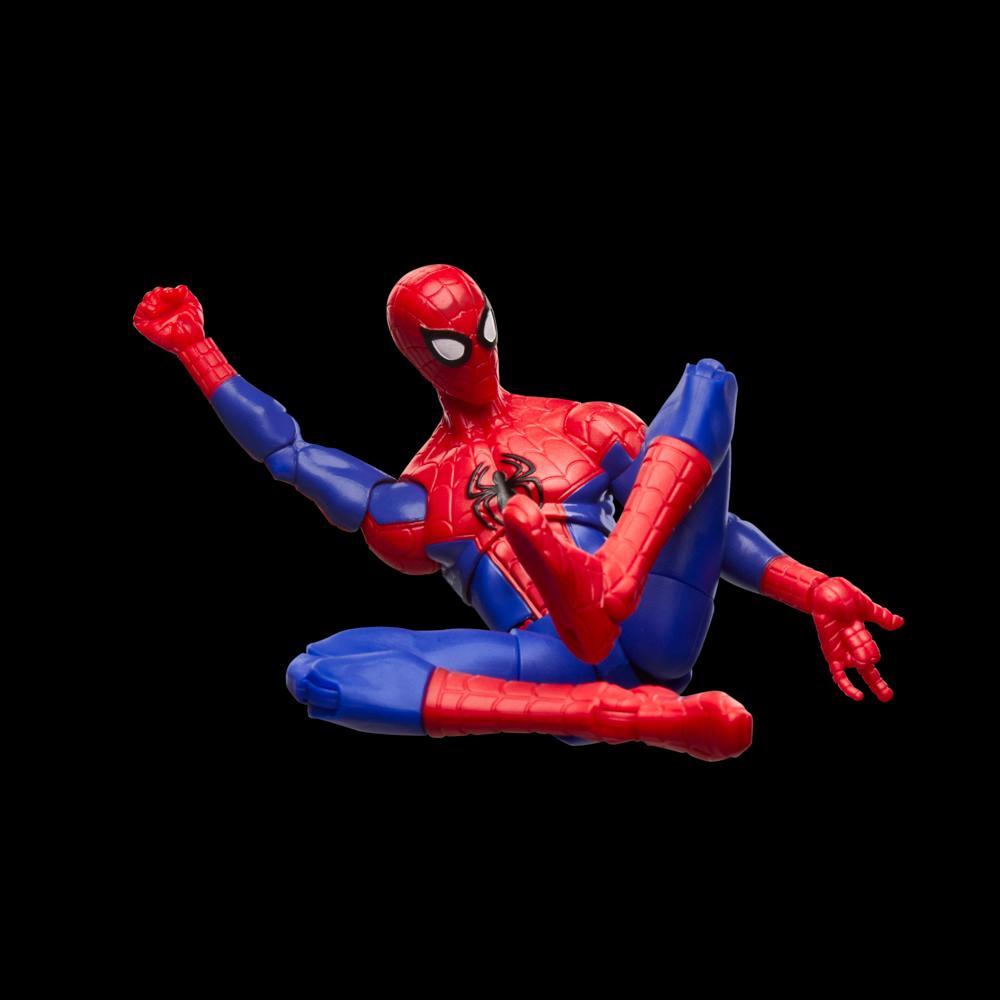Marvel Legends Series Peter Parker Spider-Man Into the Spider-Verse Collectible Action Figure 6 - Image 3
