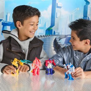 Transformers CYBERWORLD Cyber Changers Optimus Prime Action Figure