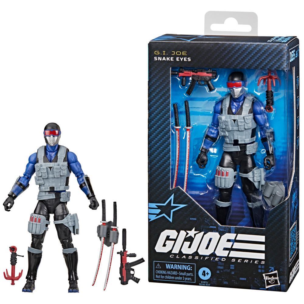 GI Joe Classified Series 165 Snake Eyes Action Figure - Image 9