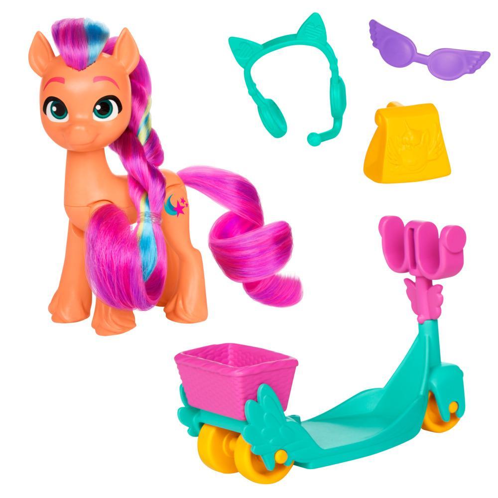 My Little Pony Tell Your Tale Rolling Scooter Suny Starscout 3 Toy for Kids Ages 3 - Image 6