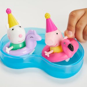 Peppa Pig Toys Peppas Pool Party Playset with 2 Figures Preschool Toys for Kids 3