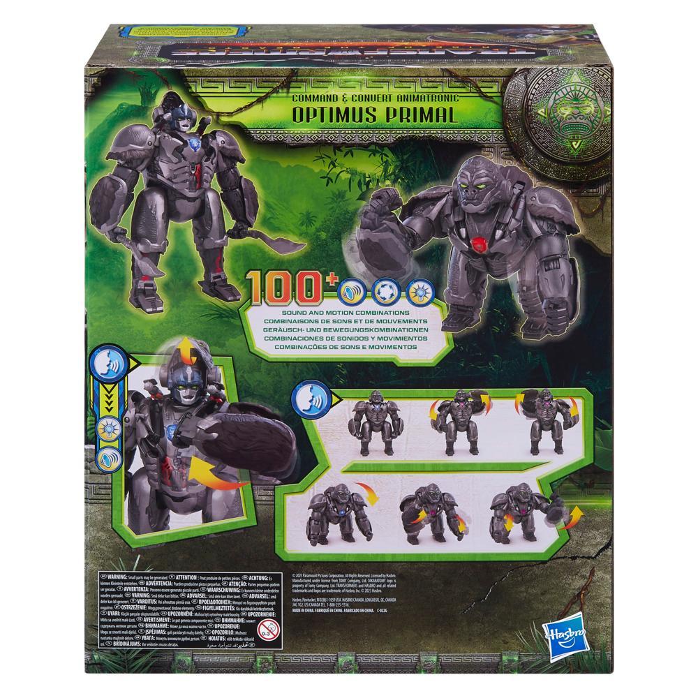 Transformers Rise of the Beasts Command Convert Animatronic Optimus Primal Toy 125 - Image 11