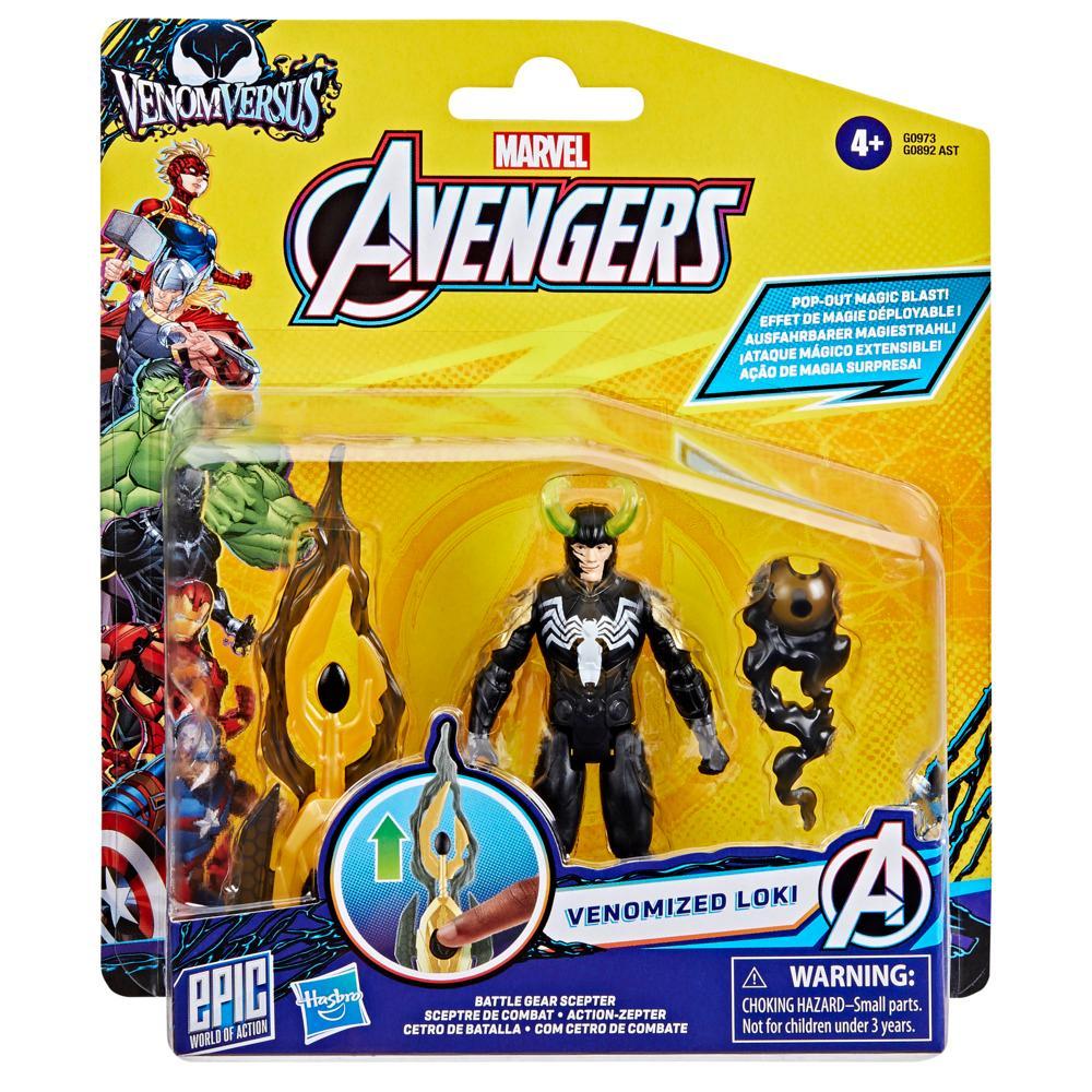 Marvel Avengers VenomVersus Epic World of Action Venomized Loki Figure - Image 2