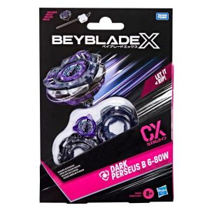 Beyblade X Dark Perseus B 6-80W CX Starter Pack Set with Defense Type Top  Launcher Ages 8