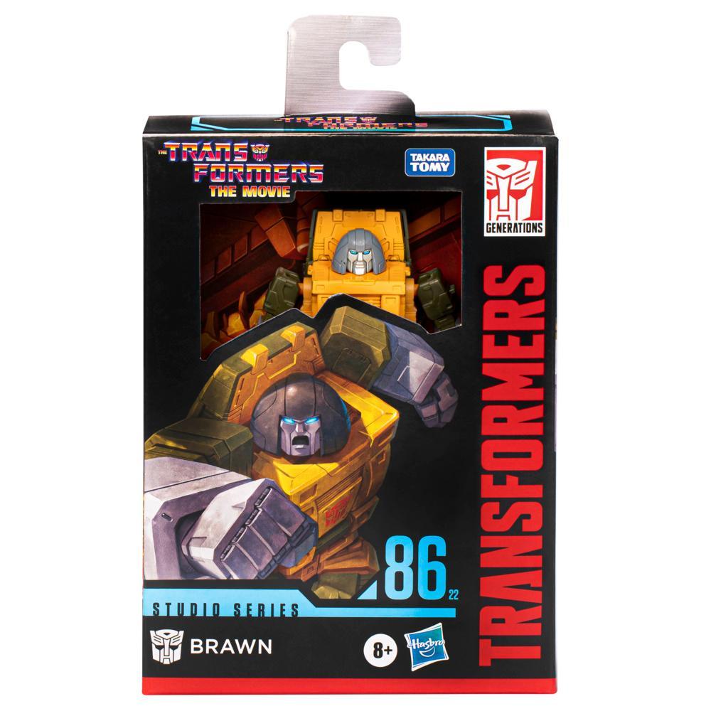 Transformers Studio Series Deluxe The Transformers The Movie 86-22 Brawn Converting Action Figure 45 - Image 2