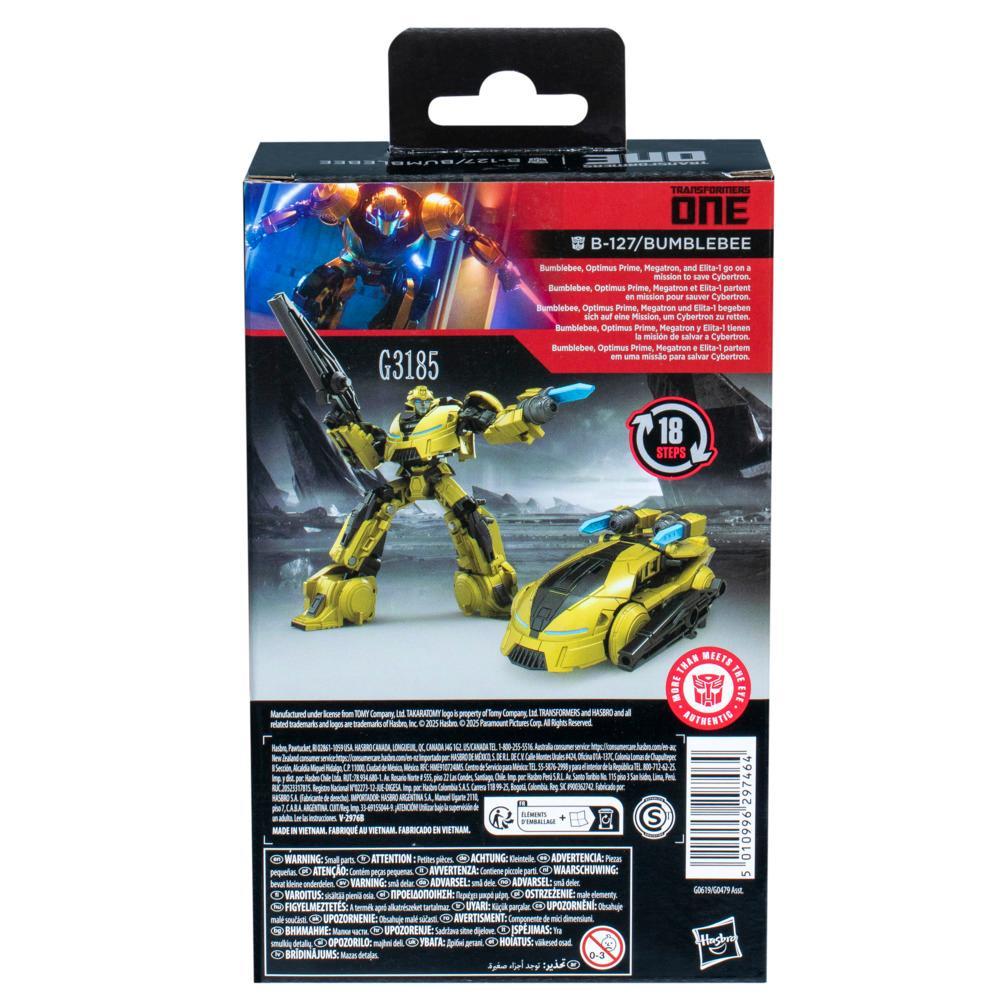 Transformers Studio Series Deluxe Class Transformers One Bumblebee B-127 Action Figure - Image 3