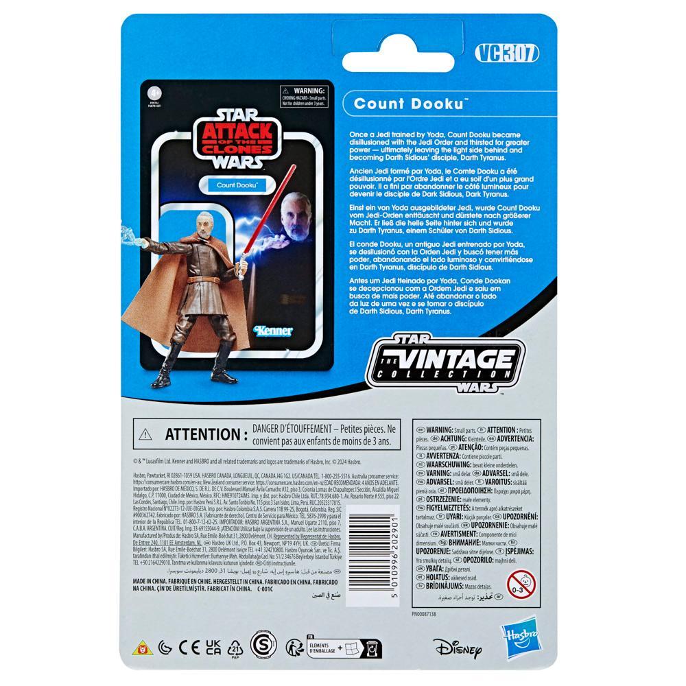 Star Wars The Vintage Collection Count Dooku Star Wars Attack of the Clones Action Figure 375 - Image 8
