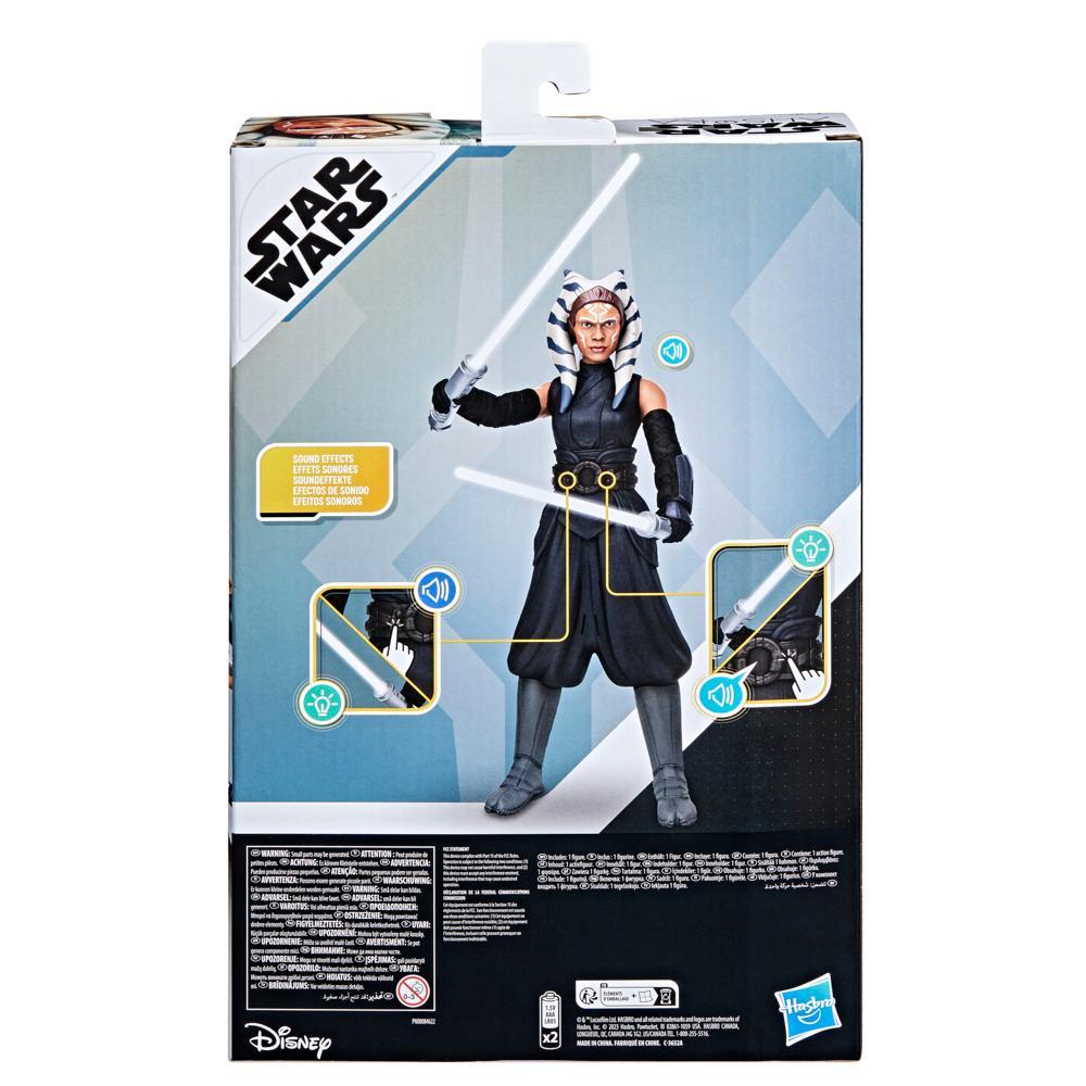 Star Wars Galactic Action Ahsoka Tano Interactive Toys Star Wars Action Figures - Image 3