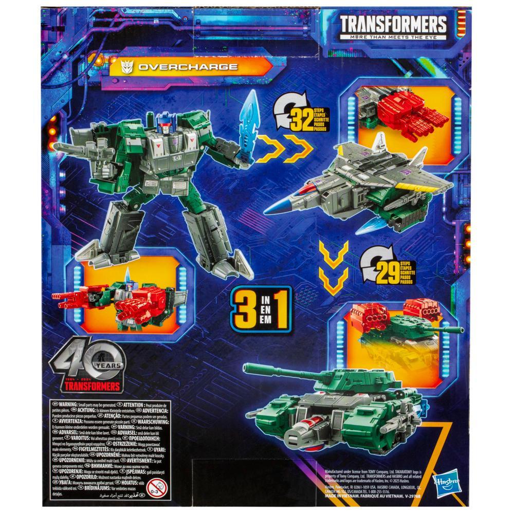 Transformers Legacy United Leader Class Overcharge Action Figure - Image 8