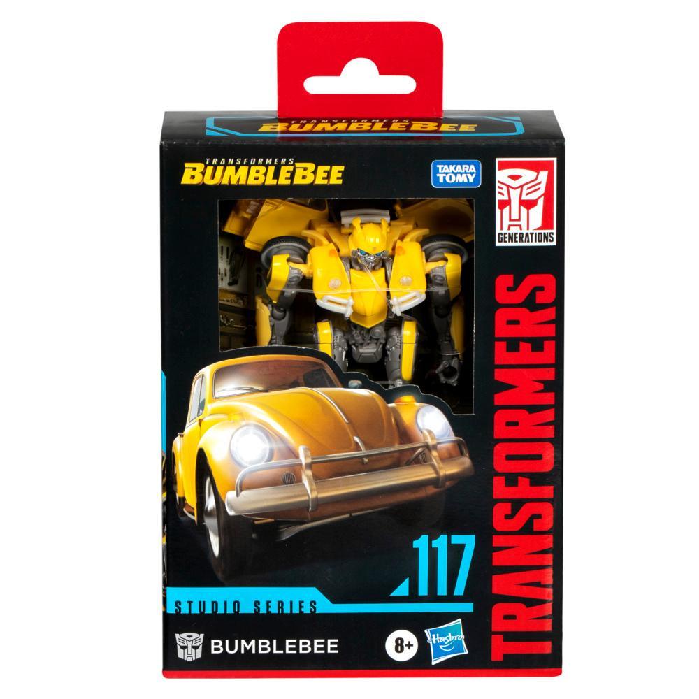 Transformers Studio Series Deluxe Class Transformers Bumblebee 117 Bumblebee Action Figure - Image 2
