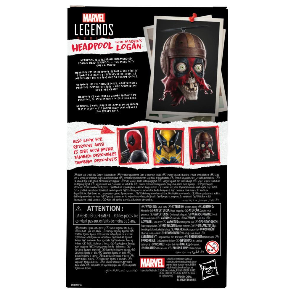Marvel Legends Series Headpool with Marvels Logan Deadpool Wolverine Adult Collectible Action Figure 6 - Image 8