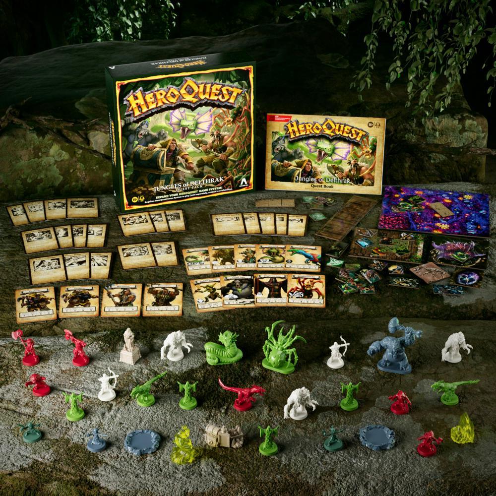 Avalon Hill HeroQuest Jungles of Delthrak Quest Pack Requires HeroQuest Game System to Play - Image 3