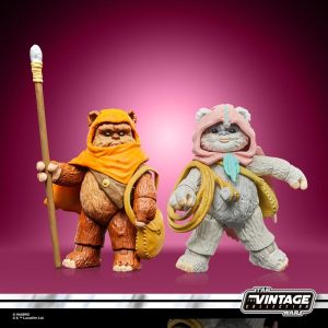 Star Wars The Vintage Collection Wicket W Warrick  Kneesaa Action Figures 375 2-Pack