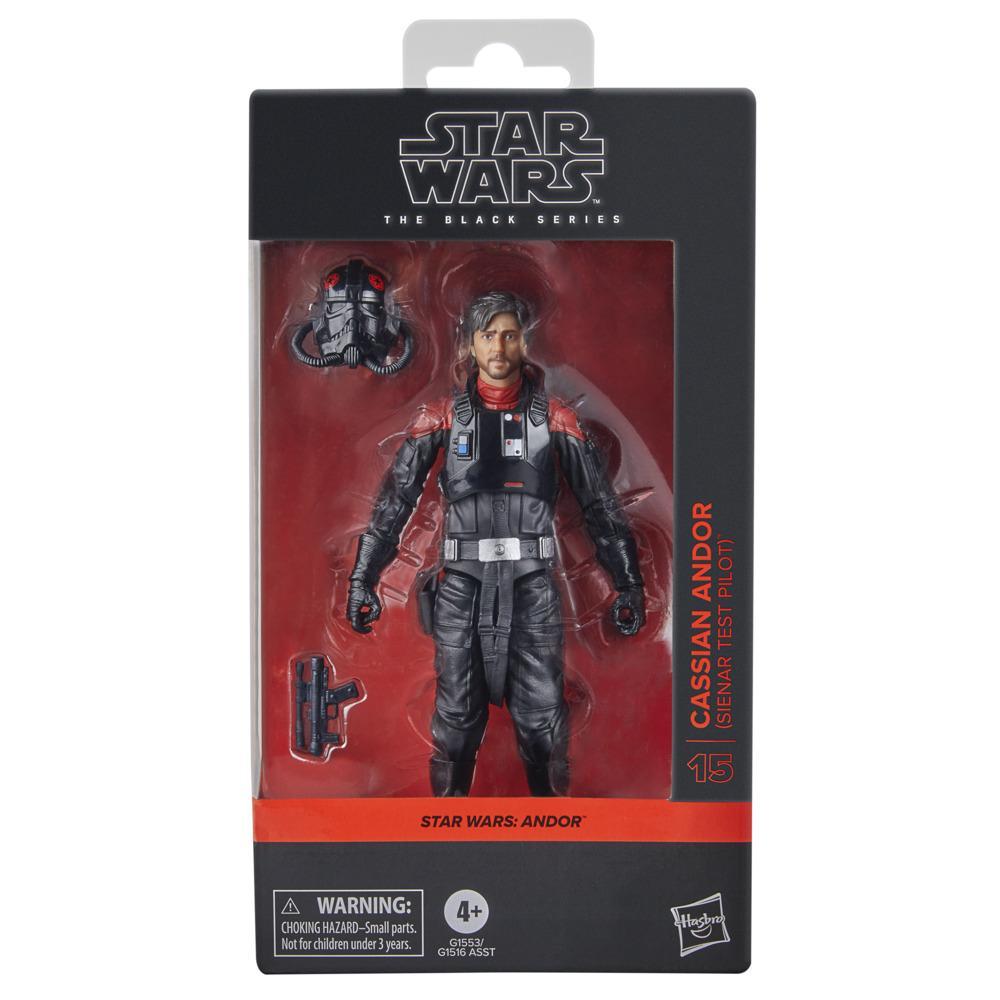 Star Wars The Black Series Cassian Andor Sienar Test Pilot Star Wars Andor Action Figure 6 - Image 7