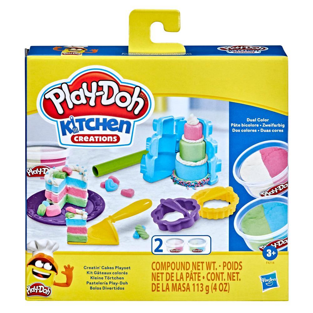 Play-Doh Creatin Cakes Playset with 2 Cans of Play-Doh Compound - Image 2