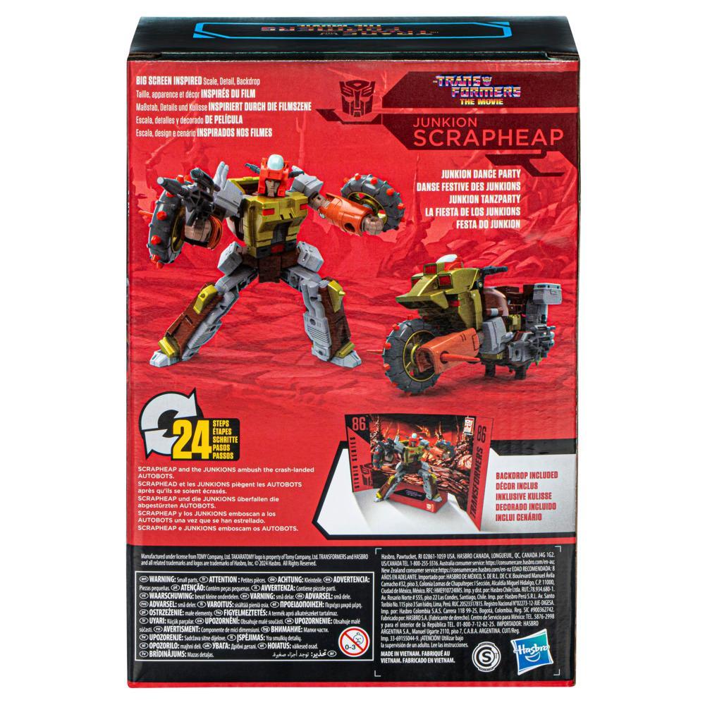Transformers Studio Series Voyager The Transformers The Movie 86-24 Junkion Scrapheap 65 Action Figure 8 - Image 3