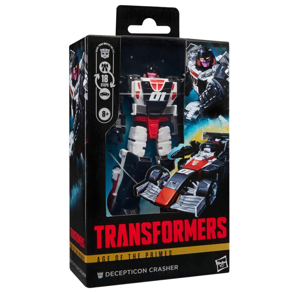 Transformers Age of the Primes Deluxe Class Decepticon Crasher 55 Action Figure 8 - Image 7