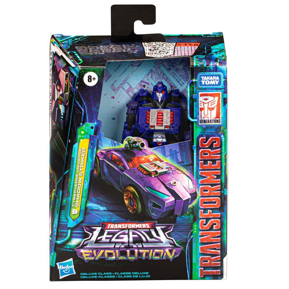 Transformers Legacy Evolution Deluxe Cyberverse Universe Shadow Striker Action Figure 55 - Image 7