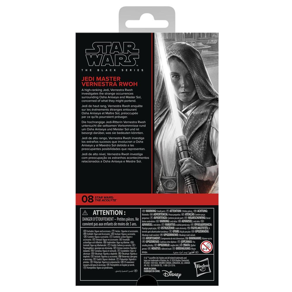 Star Wars The Black Series Jedi Master Vernestra Rwoh Action Figure 6 - Image 8