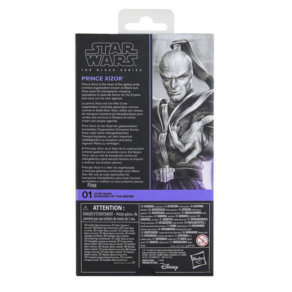 Star Wars The Black Series Prince Xizor Star Wars Shadows of the Empire Action Figure 6 - Image 8