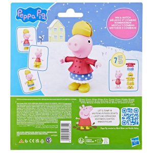 Peppa Pig Toys Peppa Pig Dress-Up 6 Figure with 6 Fashion Accessories Preschool Toys 3