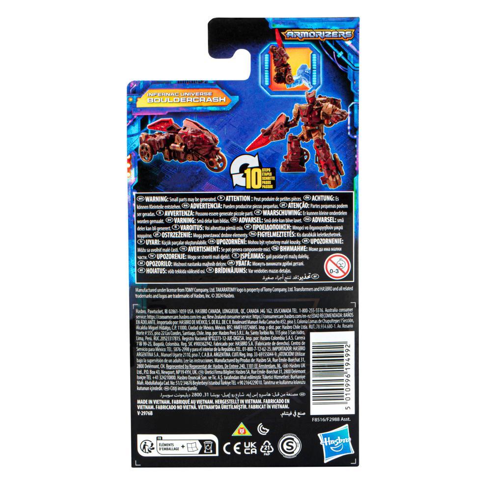 Transformers Legacy United Core Infernac Universe Bouldercrash 35 Action Figure 8 - Image 8