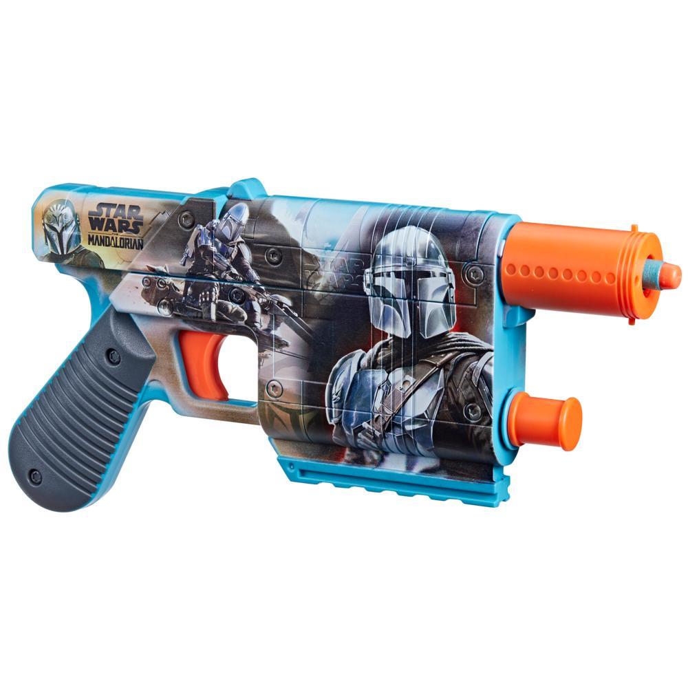 Nerf Star Wars The Mandalorian Dart Blaster 12 Nerf Elite Darts Gifts for 8 Year Old Boys Girls Up - Image 4