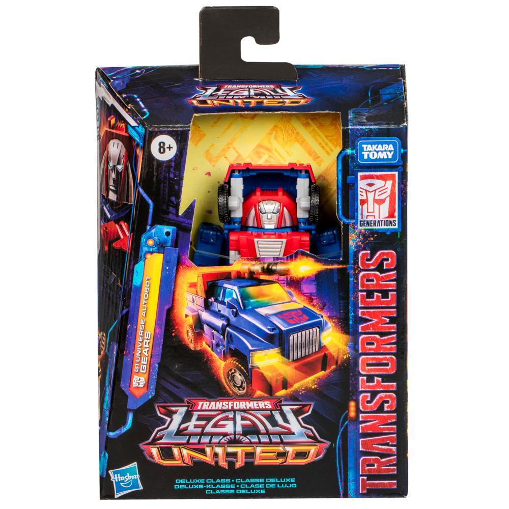 Transformers Legacy United Deluxe G1 Universe Autobot Gears 55 Action Figure 8 - Image 7