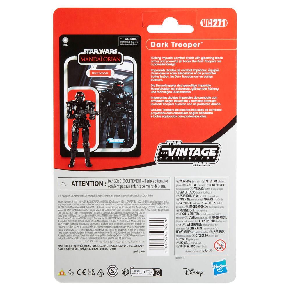 Star Wars The Vintage Collection Dark Trooper Star Wars The Mandalorian Action Figure 375