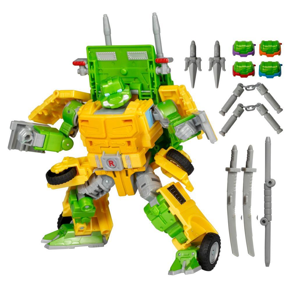 Transformers Collaborative Teenage Mutant Ninja Turtles Party Wallop 7 Action Figure 8 - Image 6