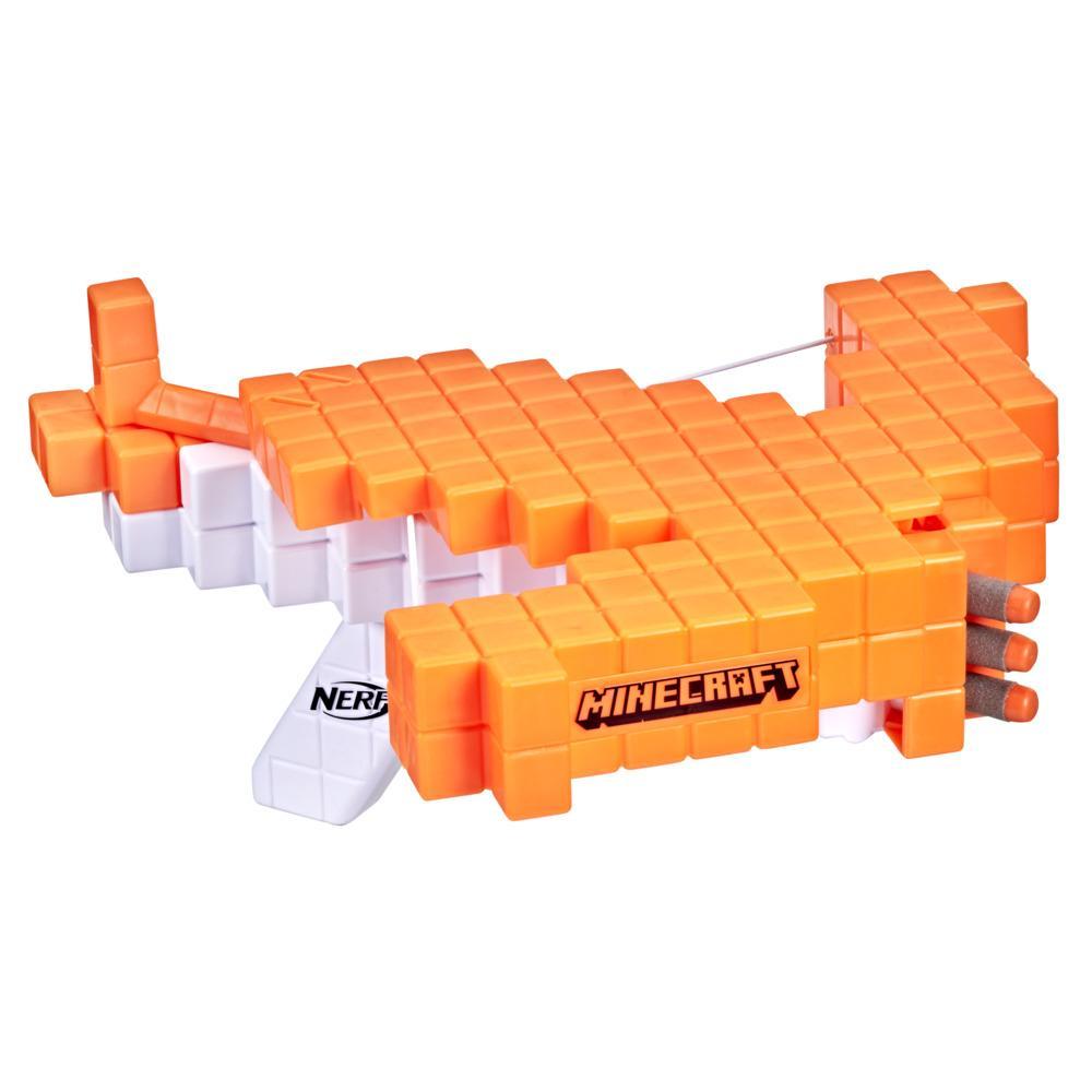 Nerf Minecraft Pillagers Crossbow Dart-Blasting Crossbow Real Crossbow Action Includes 3 Official Nerf Elite Darts - Image 5