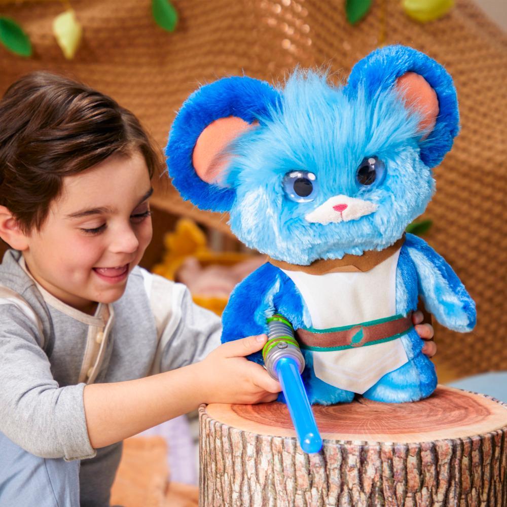 Star Wars Young Jedi Adventures Jabberin Jedi Nubs Star Wars Electronic Plush Preschool Toys - Image 4