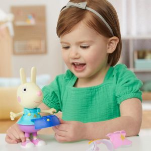 Peppa Pig Toys Rebecca Rabbit Dress-Up 6 Figure with 6 Fashion Accessories Preschool Toys 3
