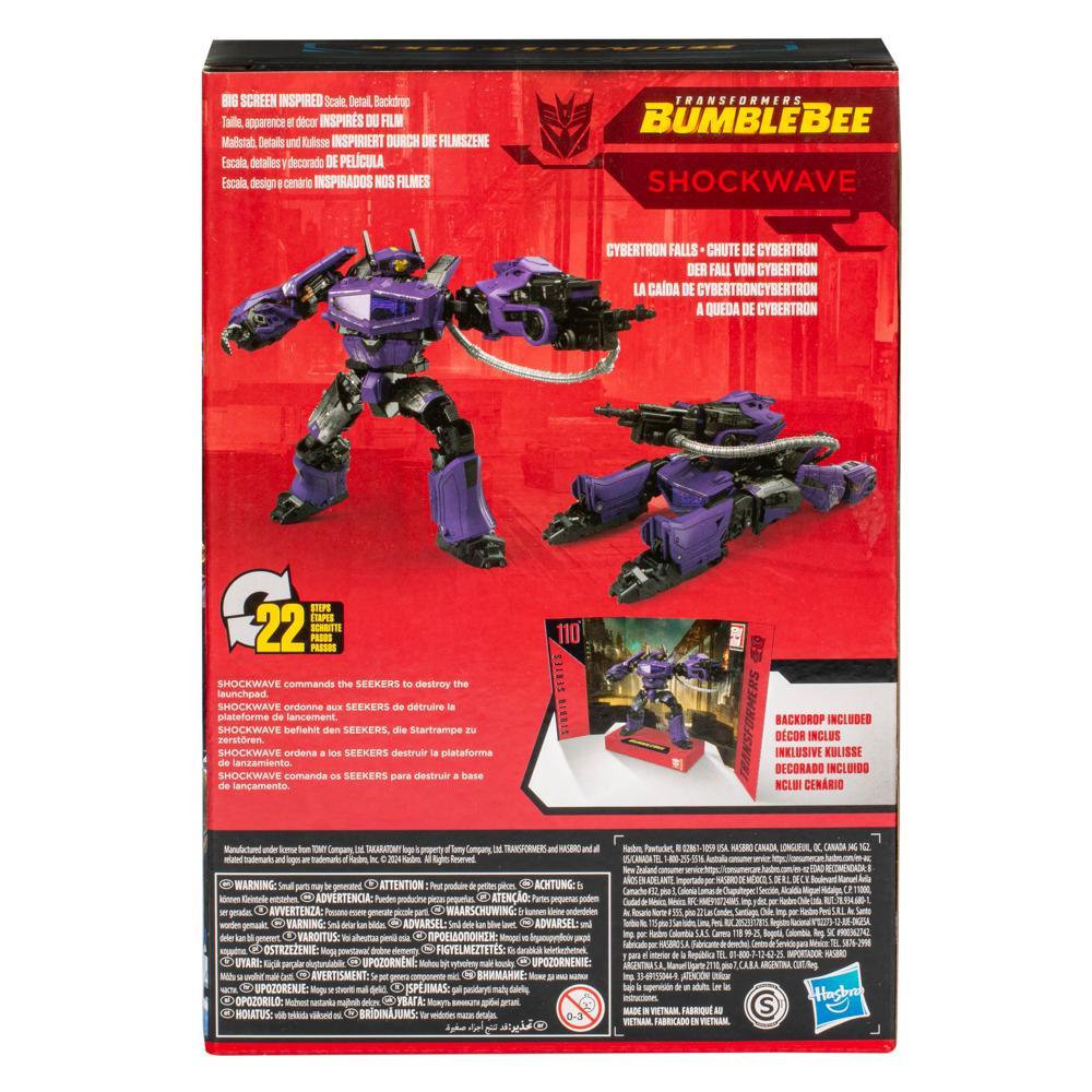 Transformers Studio Series Voyager Transformers Bumblebee 110 Shockwave 65 Action Figure 8 - Image 8