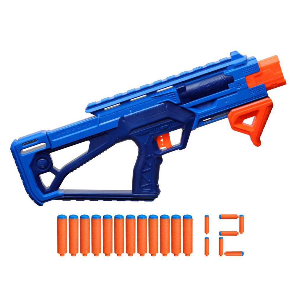 Nerf N Series Double Impact Blaster 12 Official Nerf N1 Darts Compatible Only with Nerf N1 Blasters Pump Action Priming Kids Gifts Ages 8 - Image 6