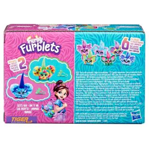 Furby Furblets 2-Pack Pix-Elle and Ooh-Koo Mini Electronic Plush Toys