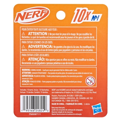 Nerf N Series N1 Darts 10 Darts Compatible Only with Nerf N Series Blasters Outdoor Games