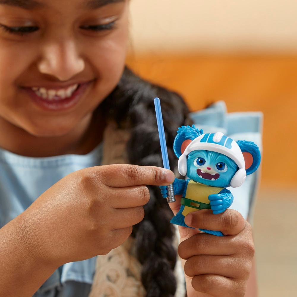 Star Wars Young Jedi Adventures Jedi Pilot Nubs Preschool Toys 4-Scale - Image 5