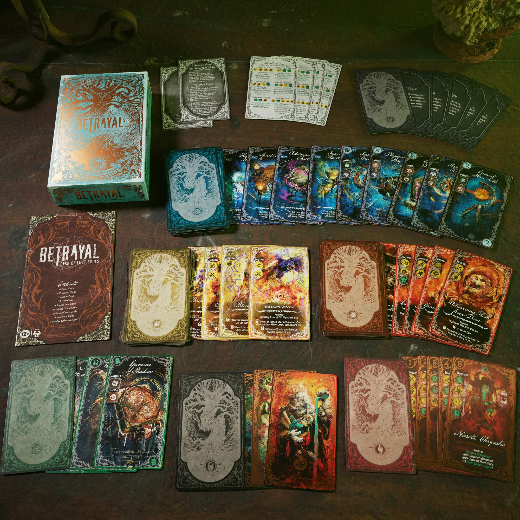 Betrayal Deck of Lost Souls Card Game Tarot-Inspired Secret Roles Game Strategy Games for Ages 12 - Image 3