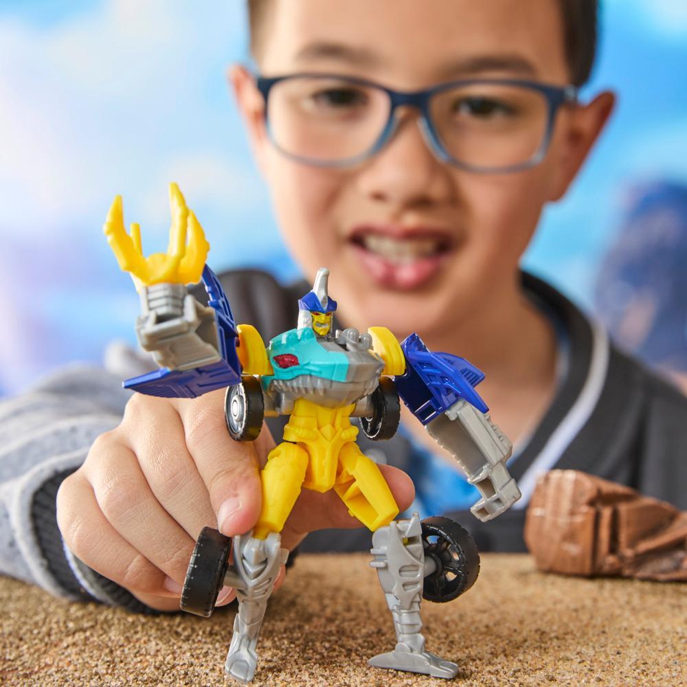 Transformers CYBERWORLD Cyber Changers Sky-Byte Action Figure - Image 10