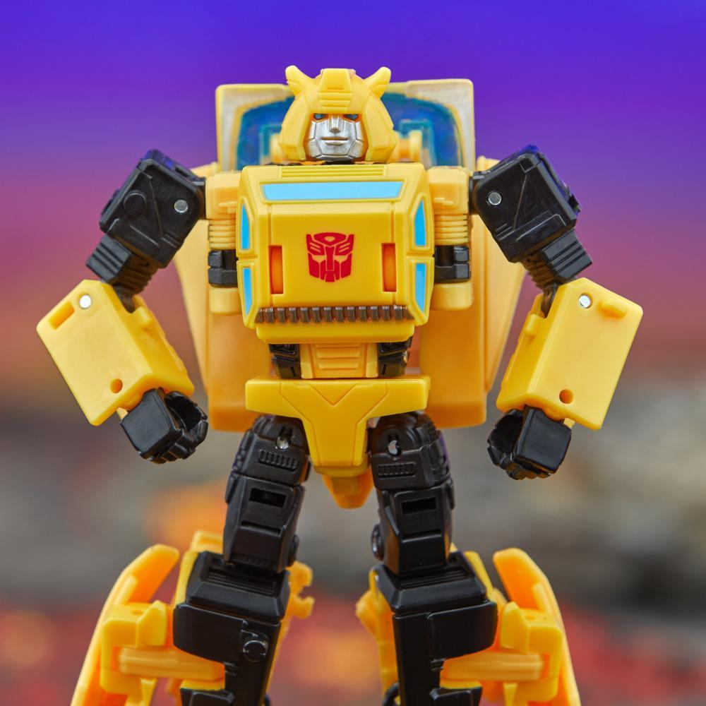 Transformers Legacy Deluxe Class Origin Bumblebee Action Figure - Image 11