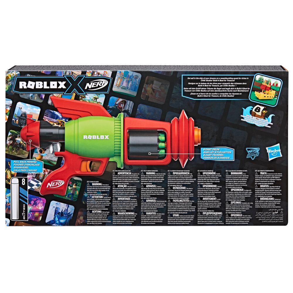 Nerf Roblox Build A Boat For Treasure Spacelock Ray Blaster Code to Redeem Exclusive Virtual Item 8 Darts - Image 8